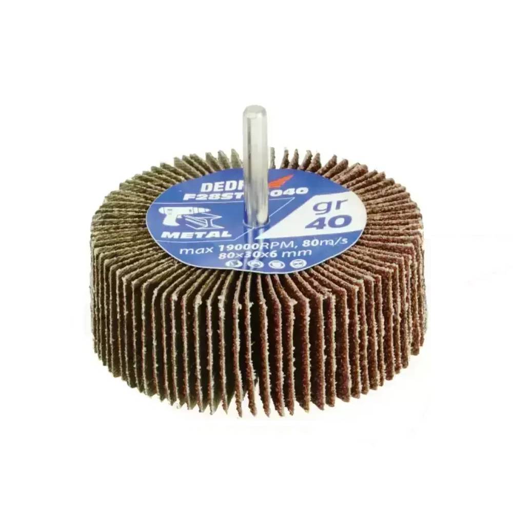 Šlifavimo ritinėlis DEDRA 80x30x6mm NR80